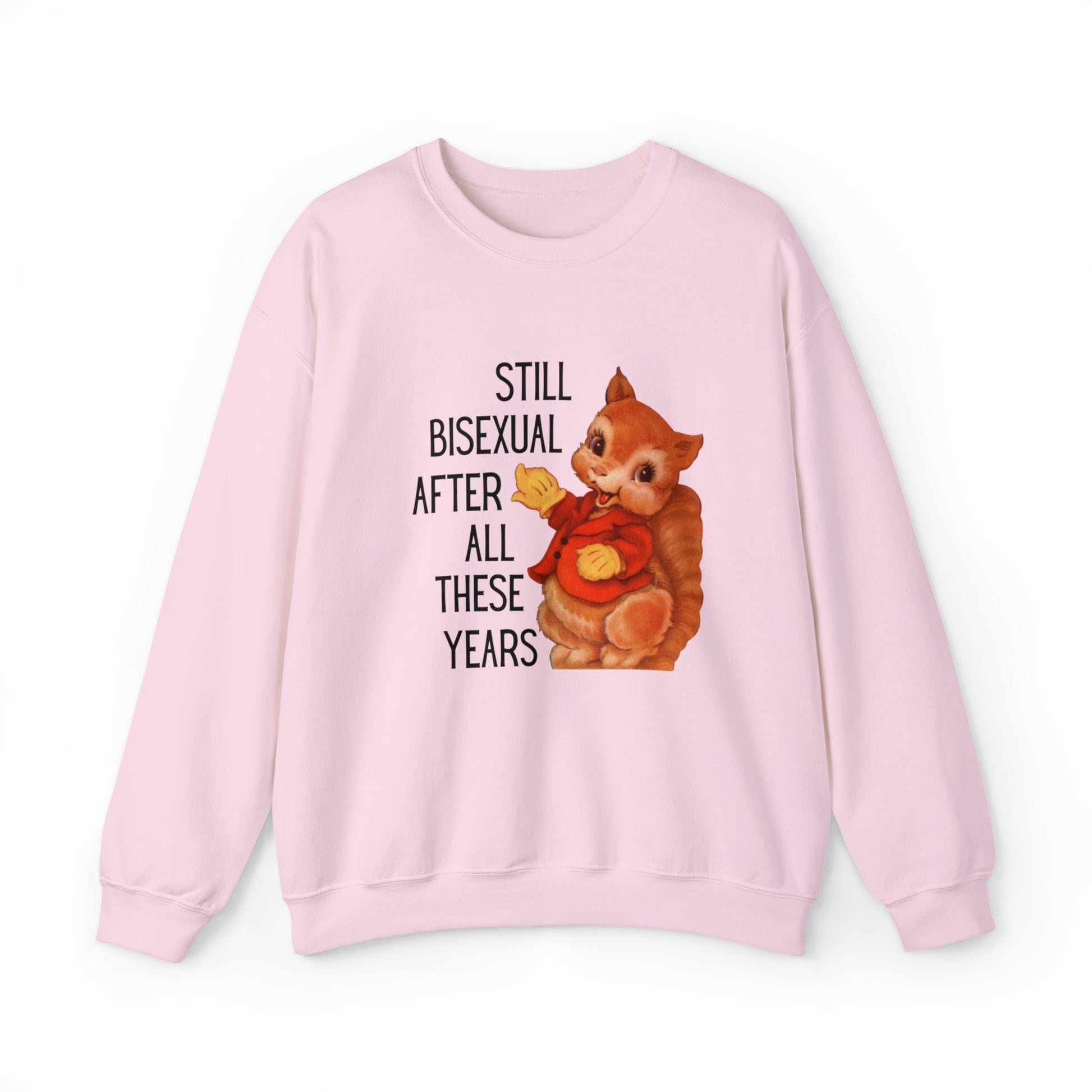 Still Bisexual After All These Years Unisex Heavy Blend™ Crewneck Sweatshirt Sizes SM-5XL | Plus Size Available