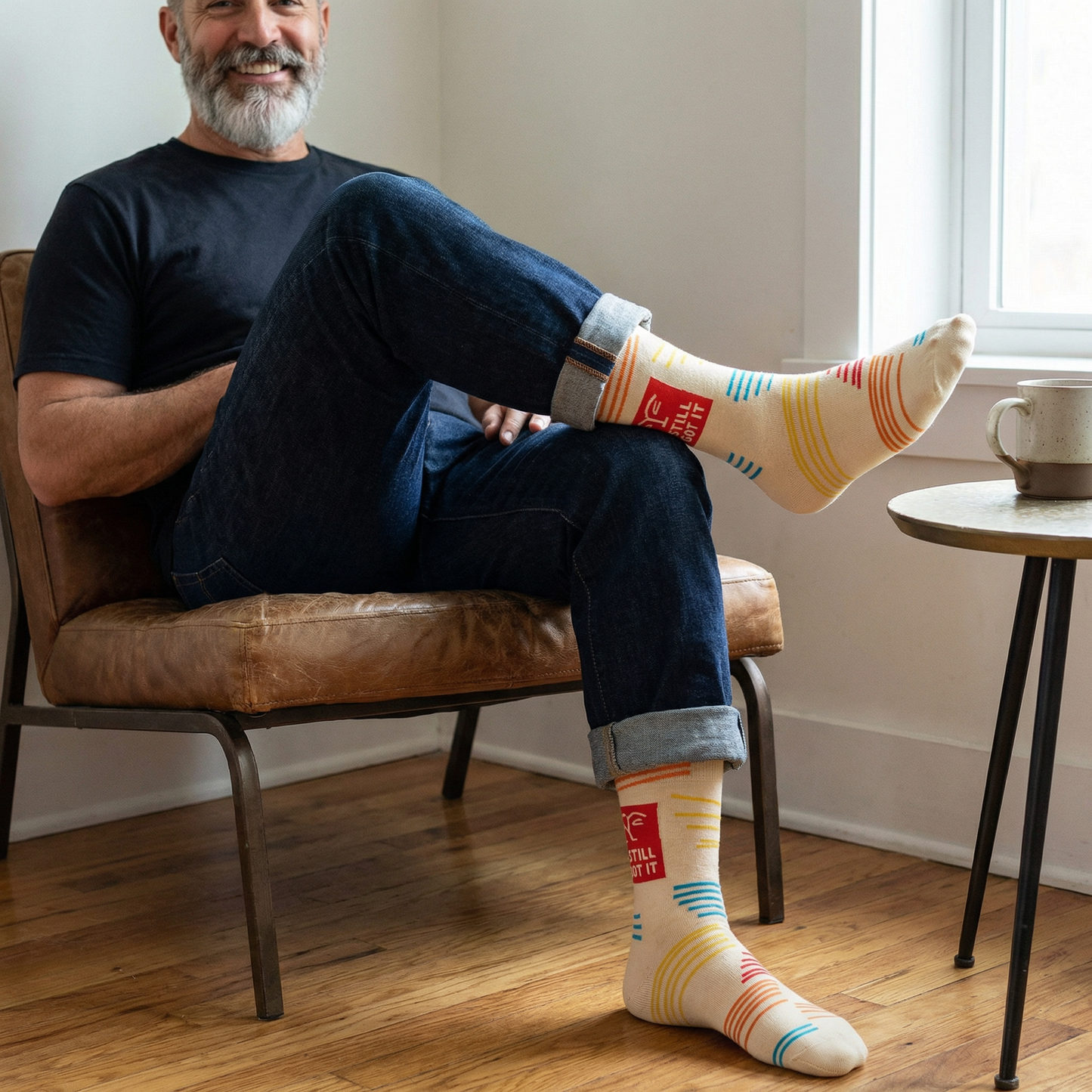 Still Got It Men's Crew Socks | BlueQ at GetBullish