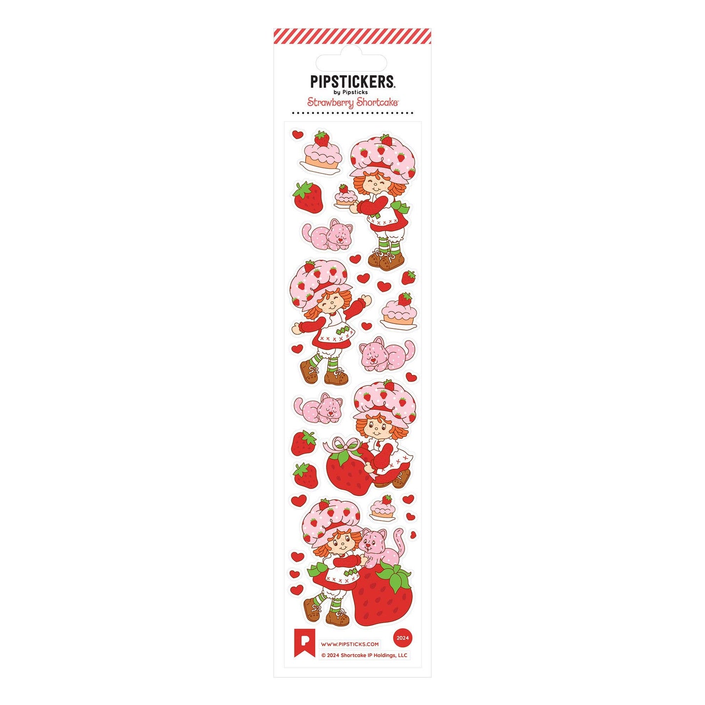Strawberry Shortcake Berry Besties Stickers | Decorative Decals | Sticker Lovers Collection