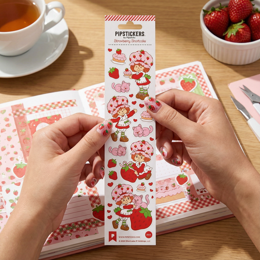 Strawberry Shortcake Berry Besties Stickers | Decorative Decals | Sticker Lovers Collection