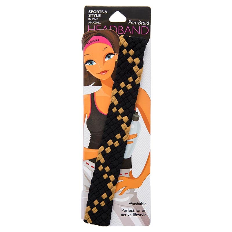 Stretchy Braid Headbands | Yoga Workout Headband Packs and Singles