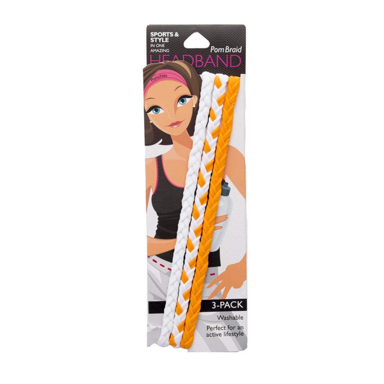 Stretchy Braid Headbands | Yoga Workout Headband Packs and Singles
