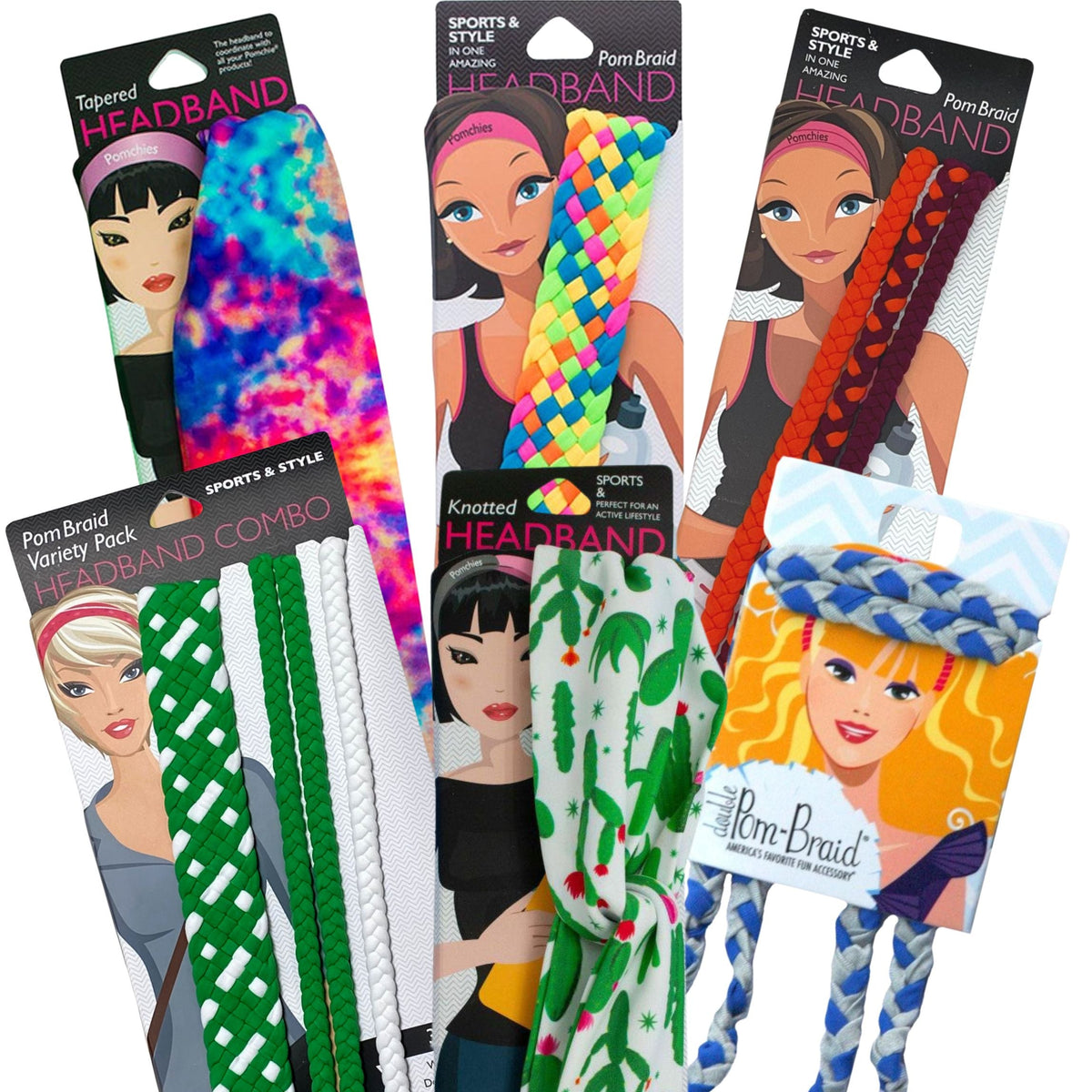 Stretchy Braid Headbands