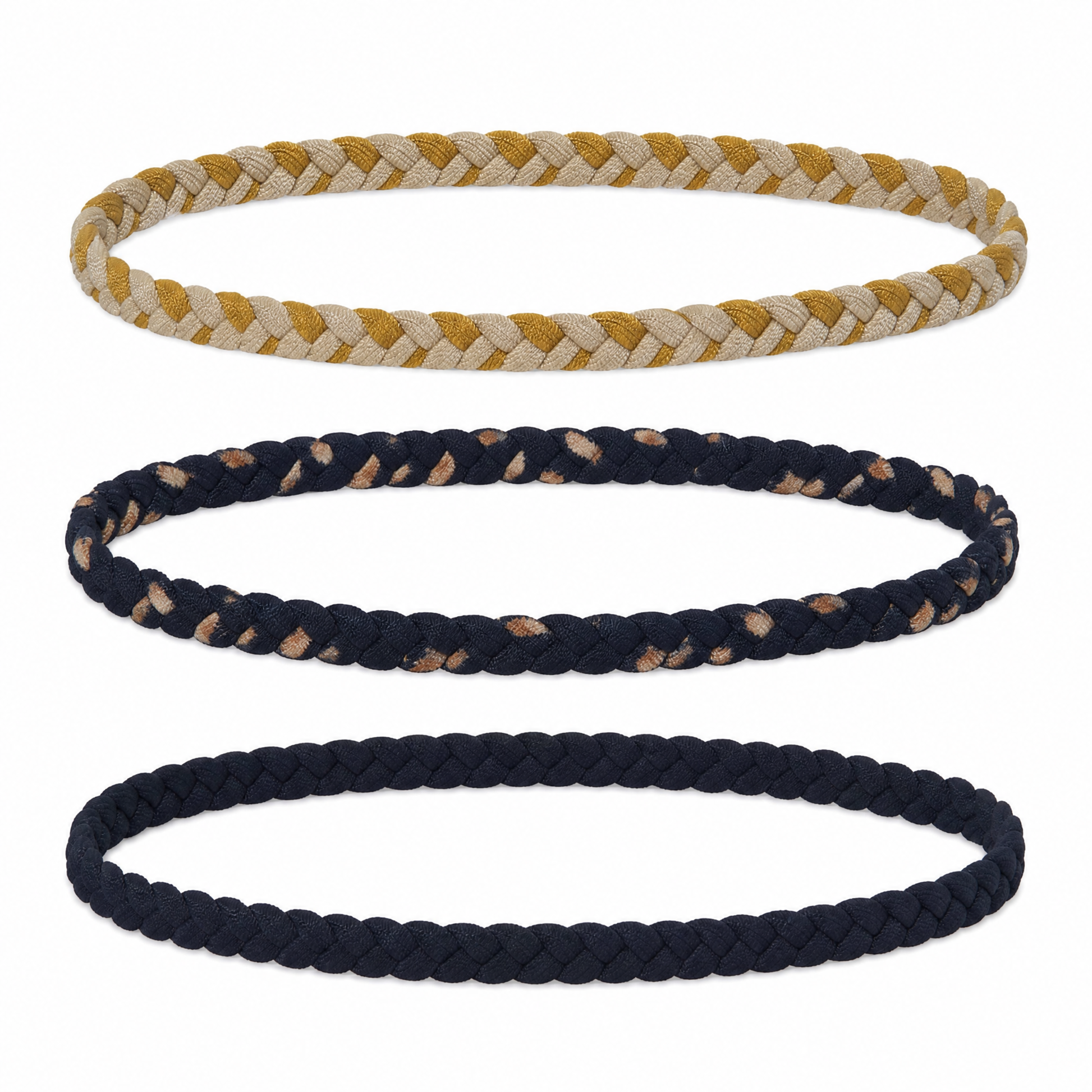 Stretchy Braid Headbands | Yoga Workout Headband Packs and Singles-Pomchies-The Bullish Store