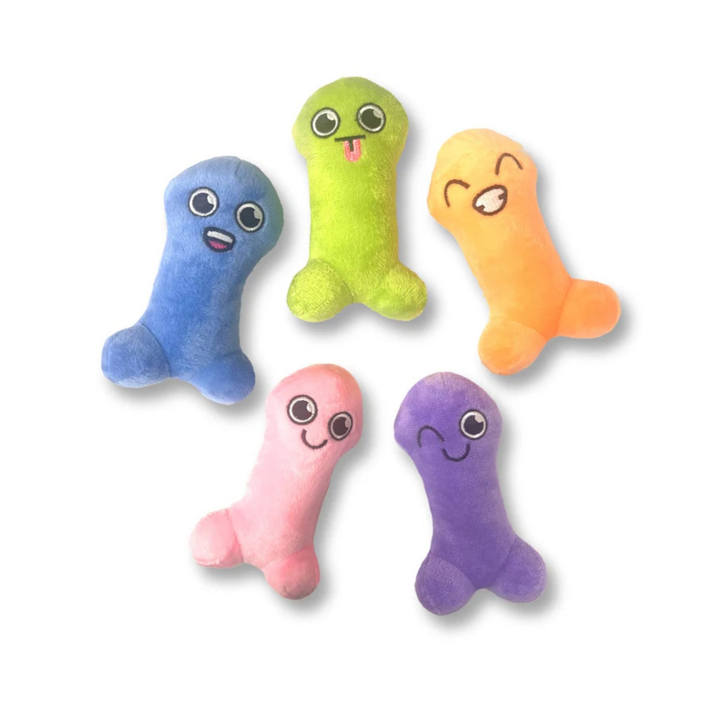 Suck a Bag of Dicks Plushy Pillows | Funny Gift Set | 5 Pieces