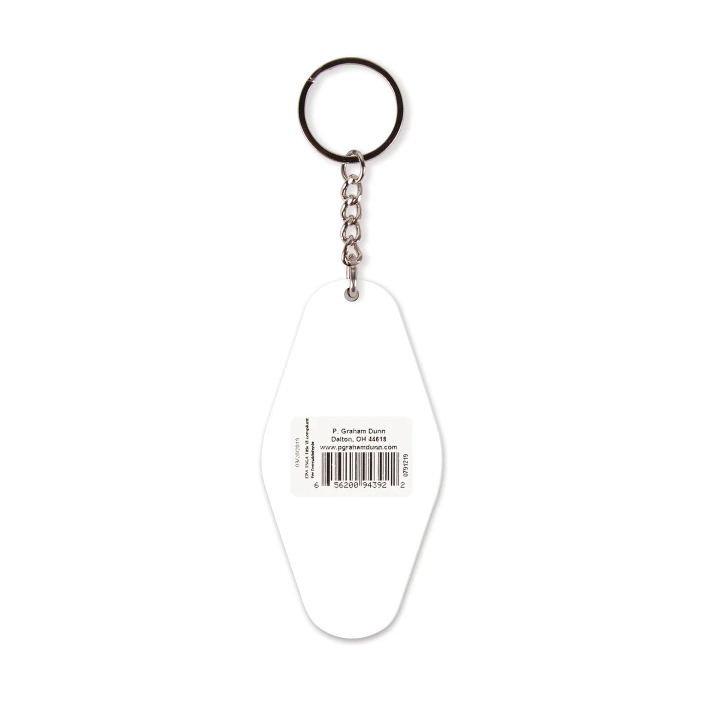 Back part of motely style keychain