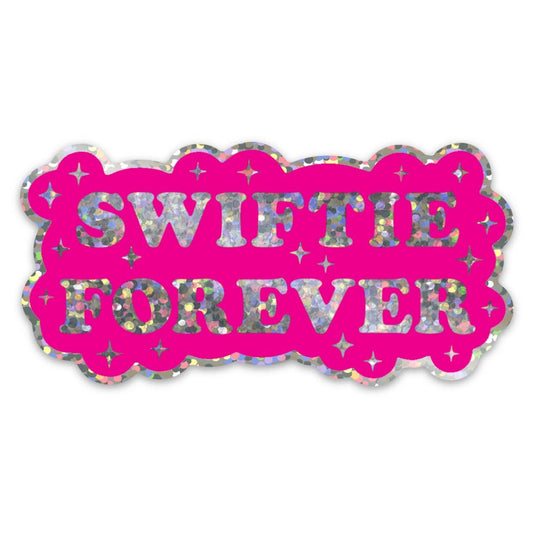 Swiftie Forever Taylor Swift Die Cut Glitter Sticker | Scratch Resistant Vinyl Decal Taylor Swift