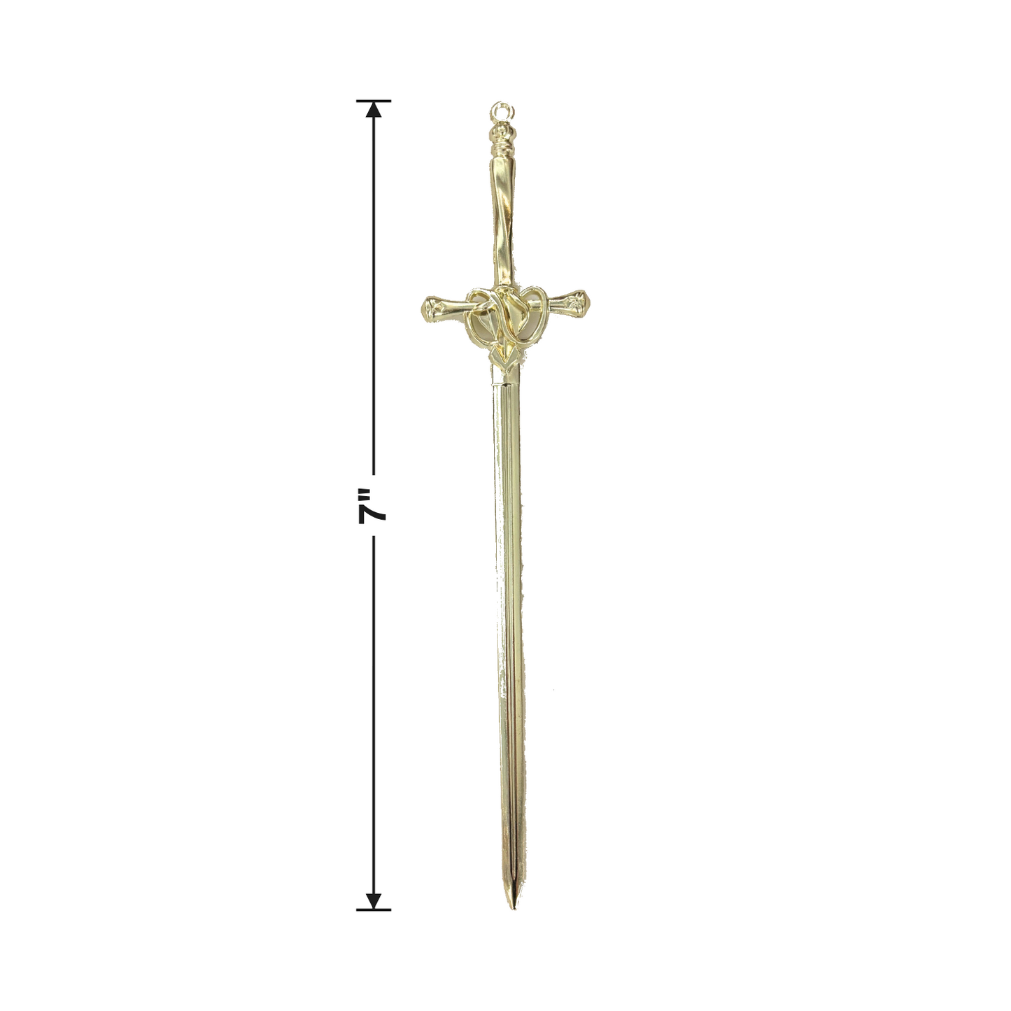 Size chart — 7" long