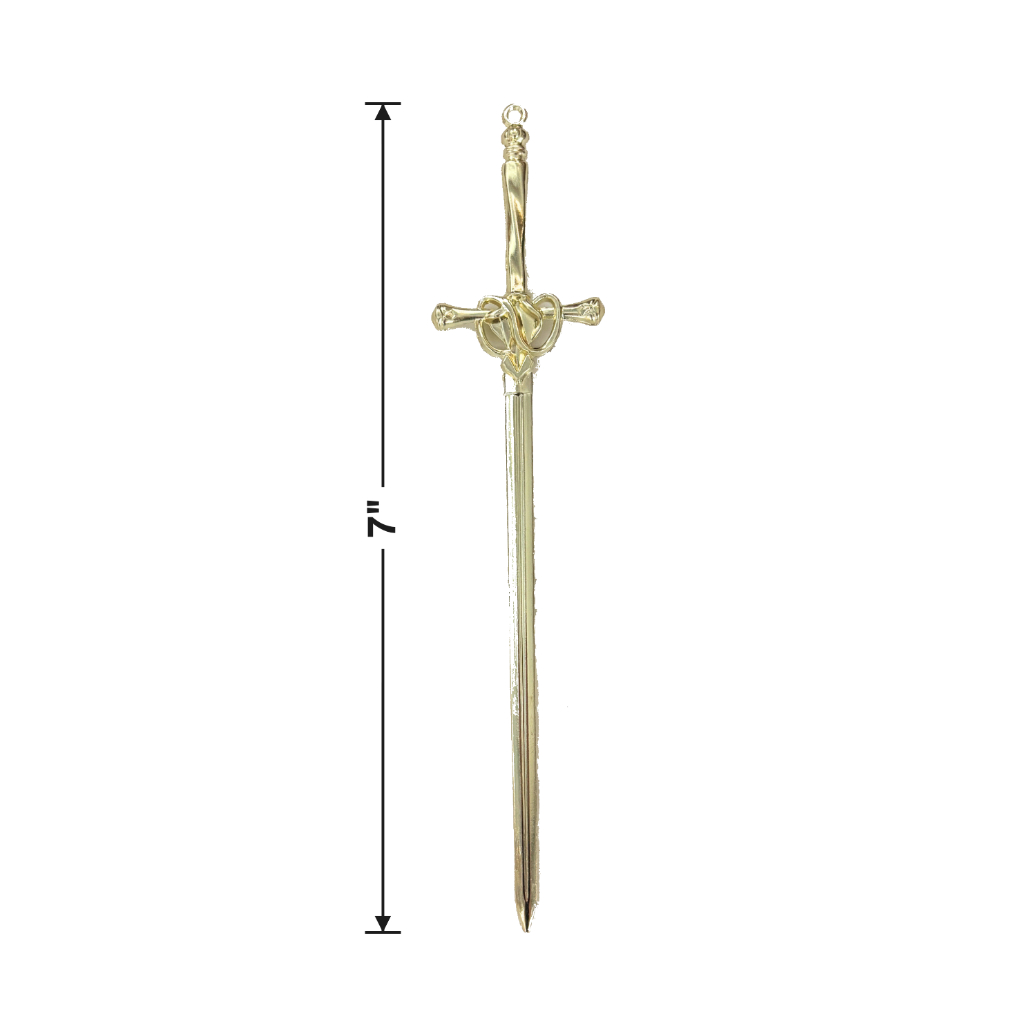 Size chart — 7" long