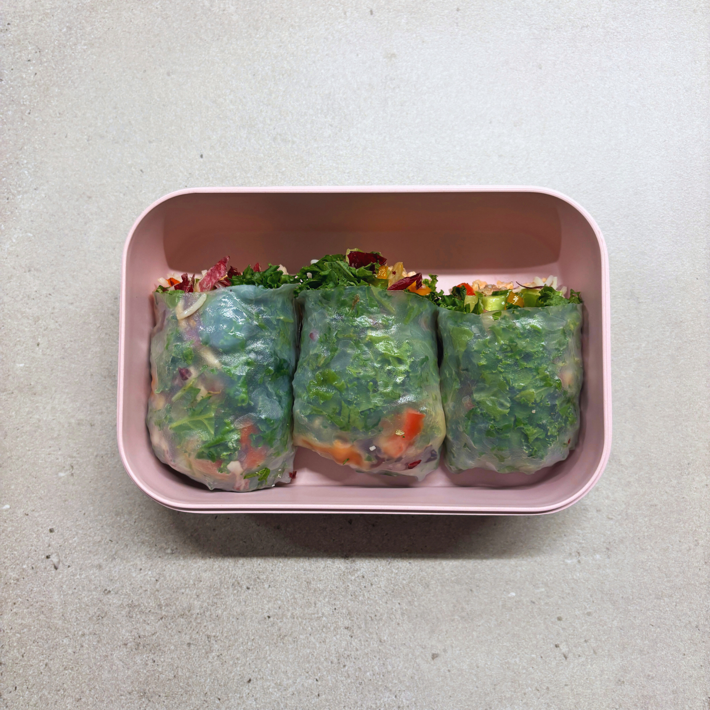 Take Out Bamboo Lunch Box in Blush Pink | Eco-Friendly and Sustainable | 7.5" x 5" x 2"