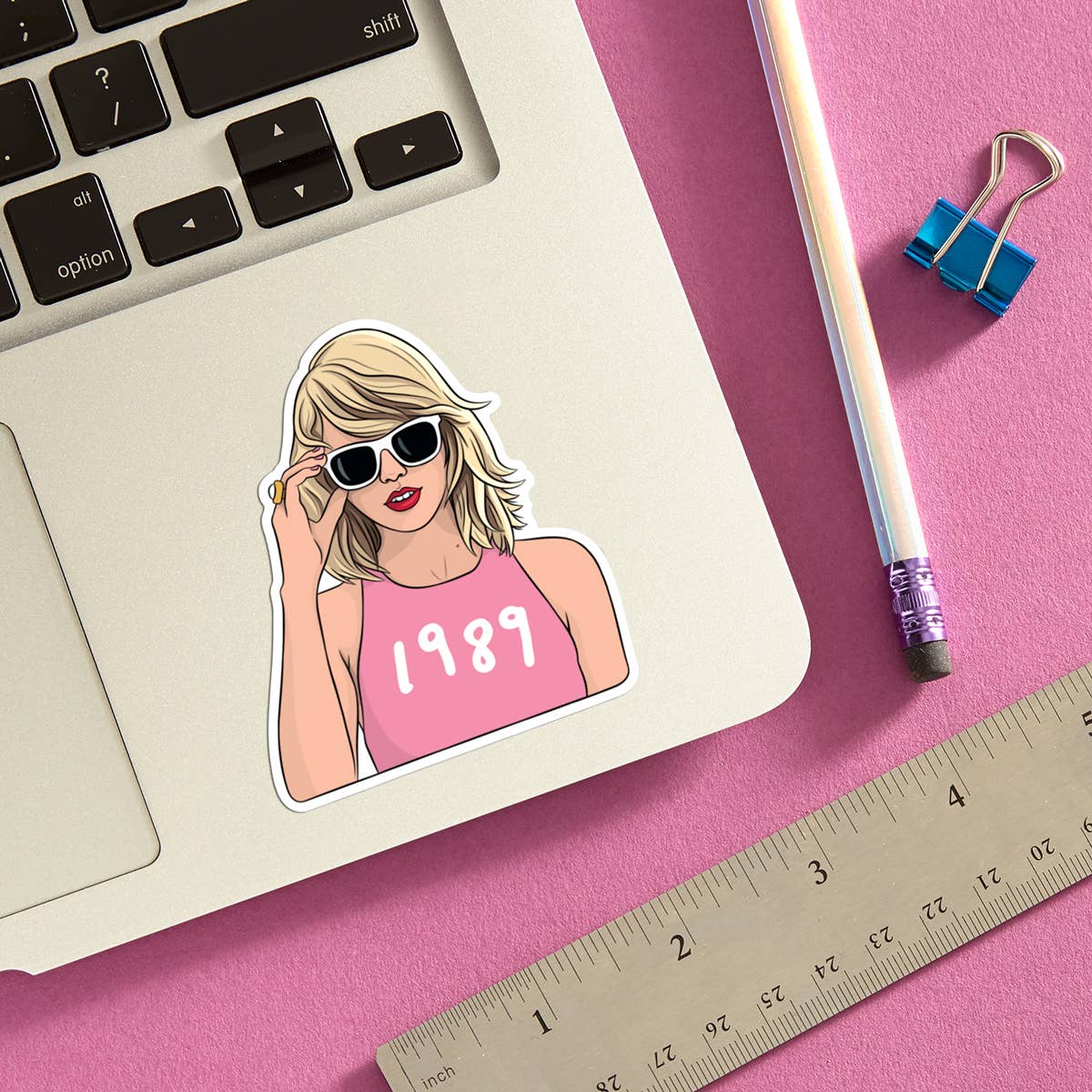 Taylor Swift 1989 Die Cut Sticker | Scratch Resistant Vinyl Decal