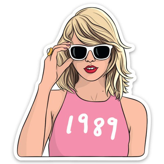 Taylor Swift 1989 Die Cut Sticker | Scratch Resistant Vinyl Decal