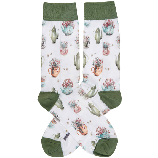 Tea Lover Socks | Women's Colorful Socks