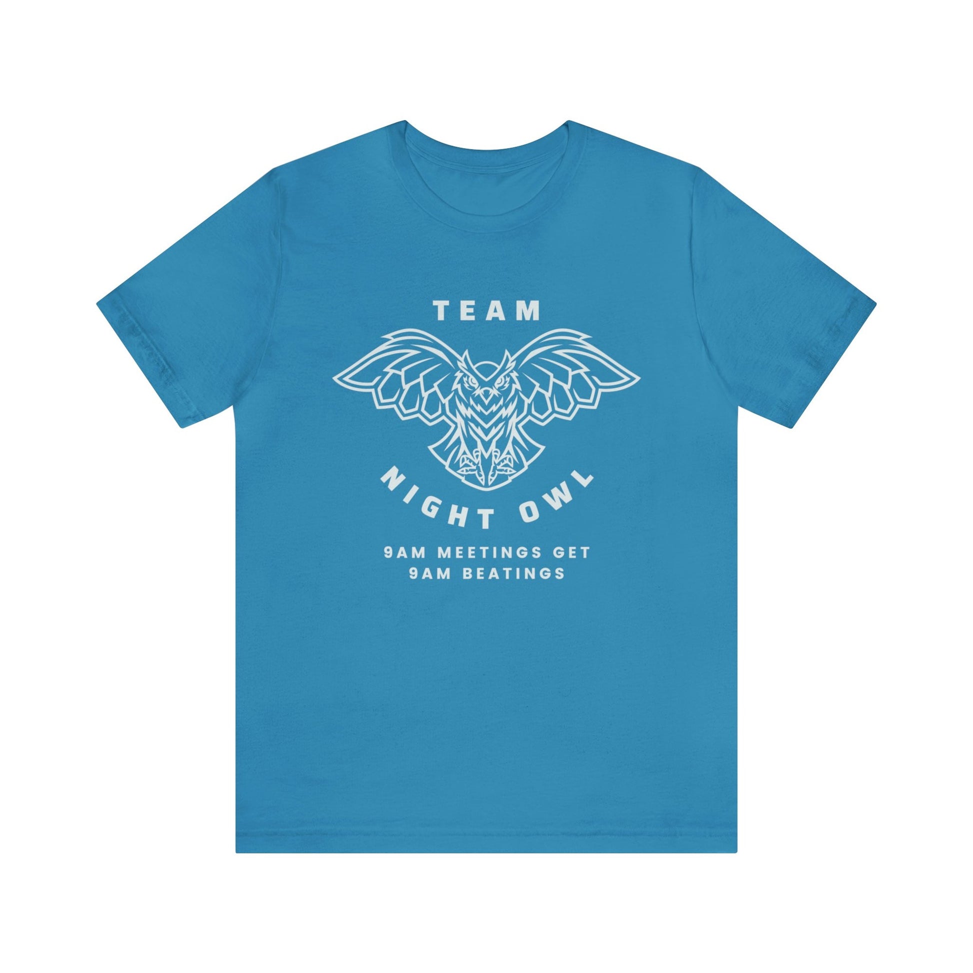 Team Night Owl Unisex Jersey Short Sleeve Tee