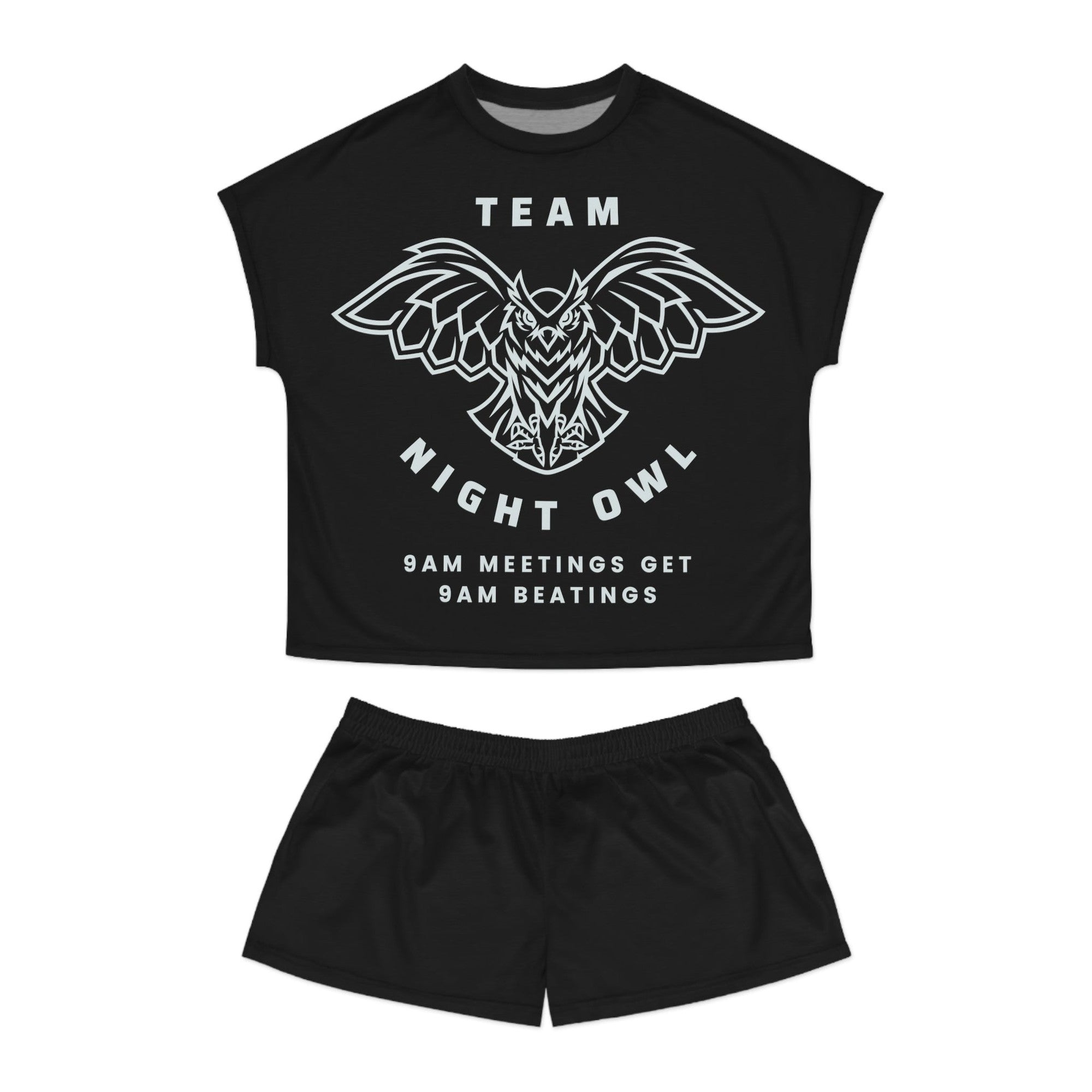 Owl Post Women's Short Pajama Set shops