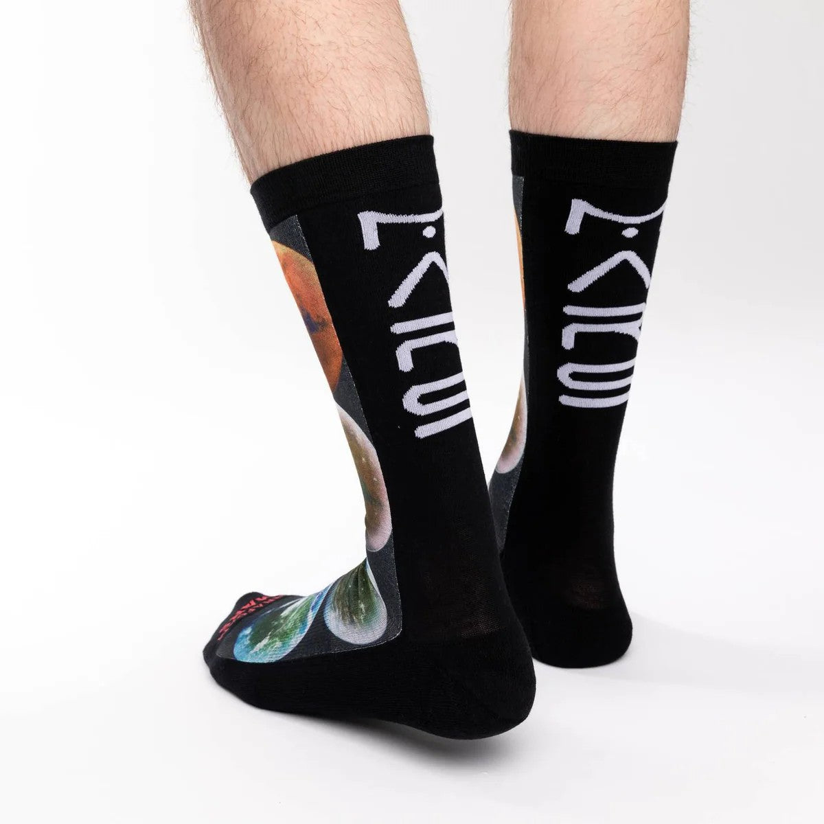 Terraforming Mars Men's Socks | Space Exploration Crew Socks