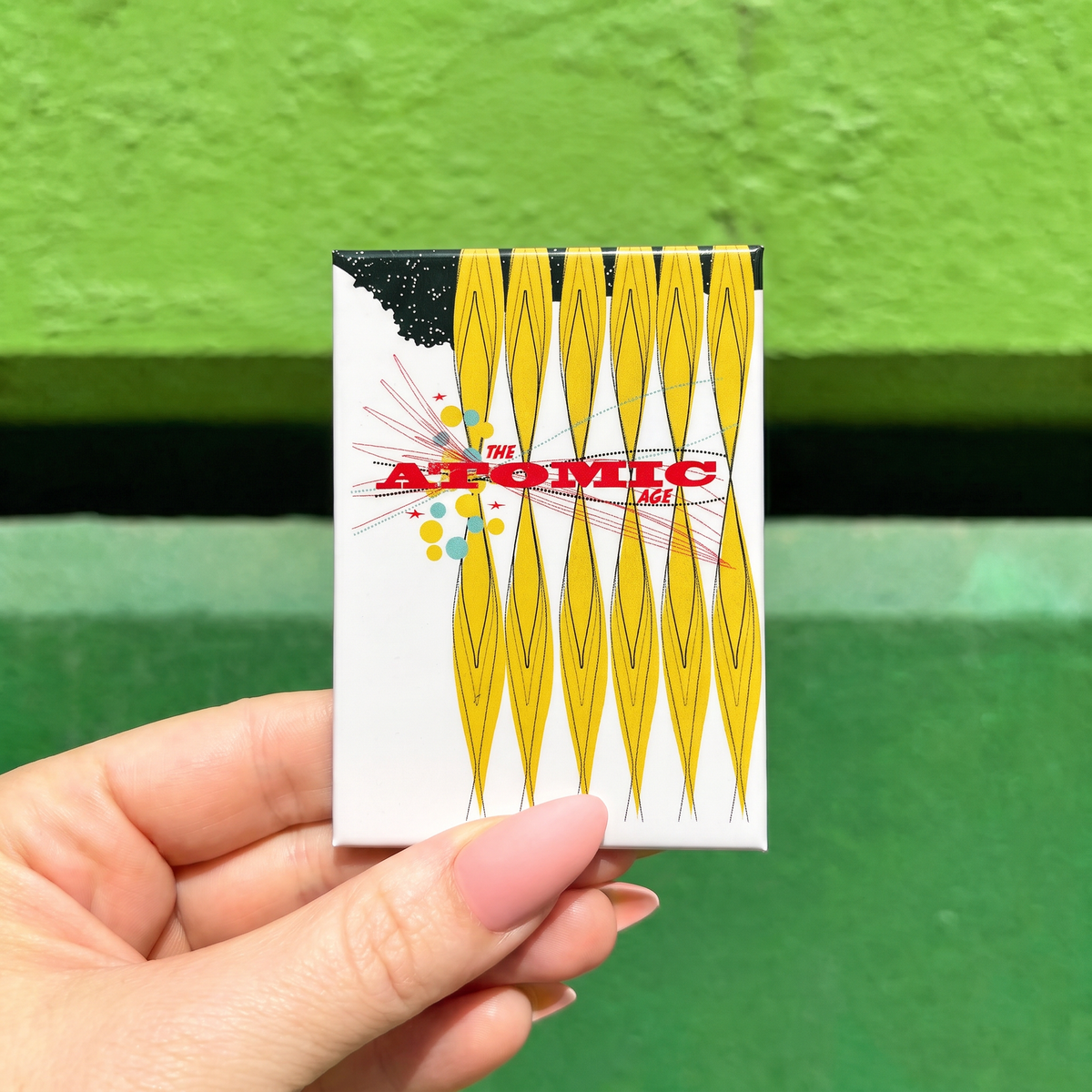 The Atomic Age 2.5" x 3.5" Vintage Art Magnet-Fridgedoor-The Bullish Store