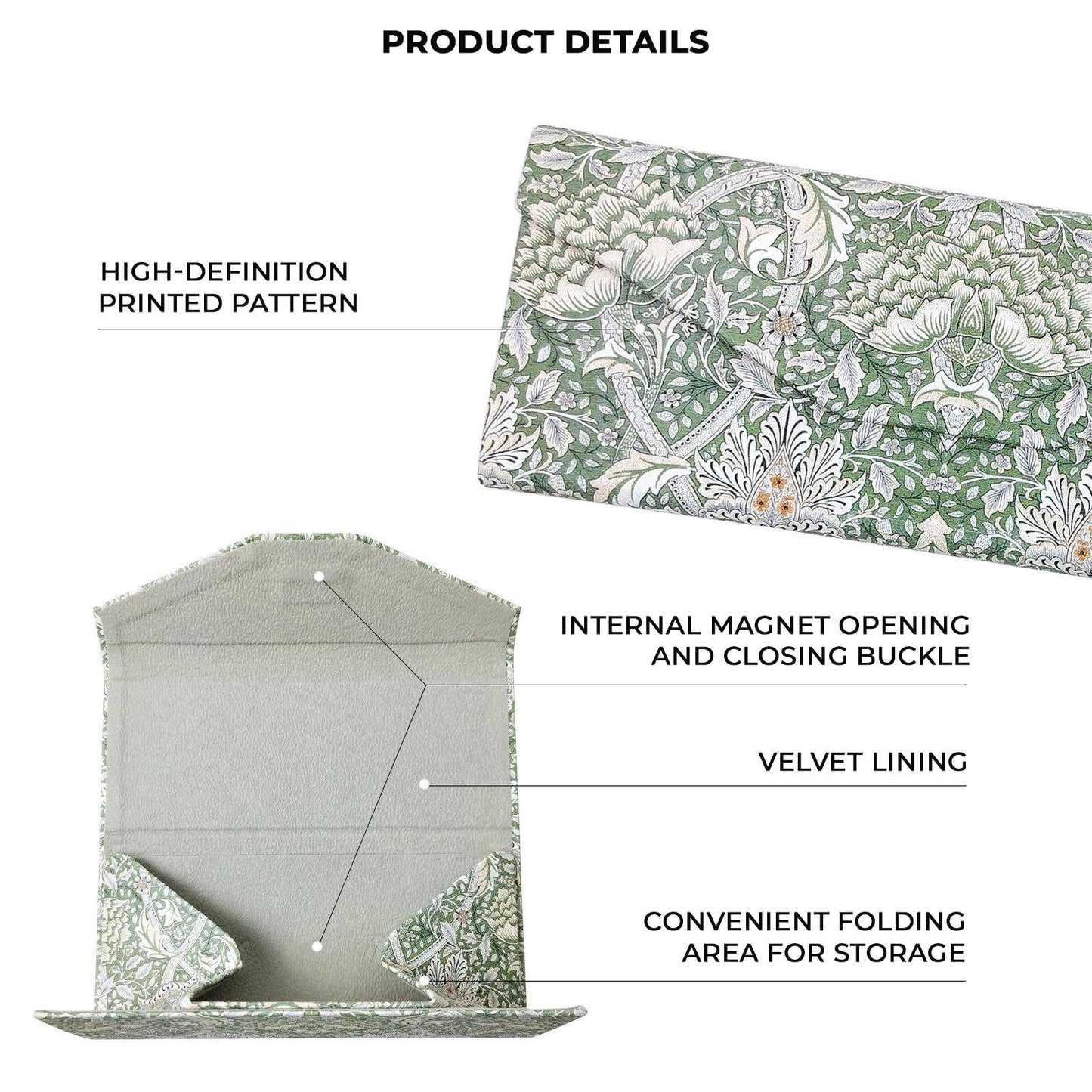 The Birth of Venus Glasses Case | Vegan Folding Hard Shell-Real Sic-The Bullish Store
