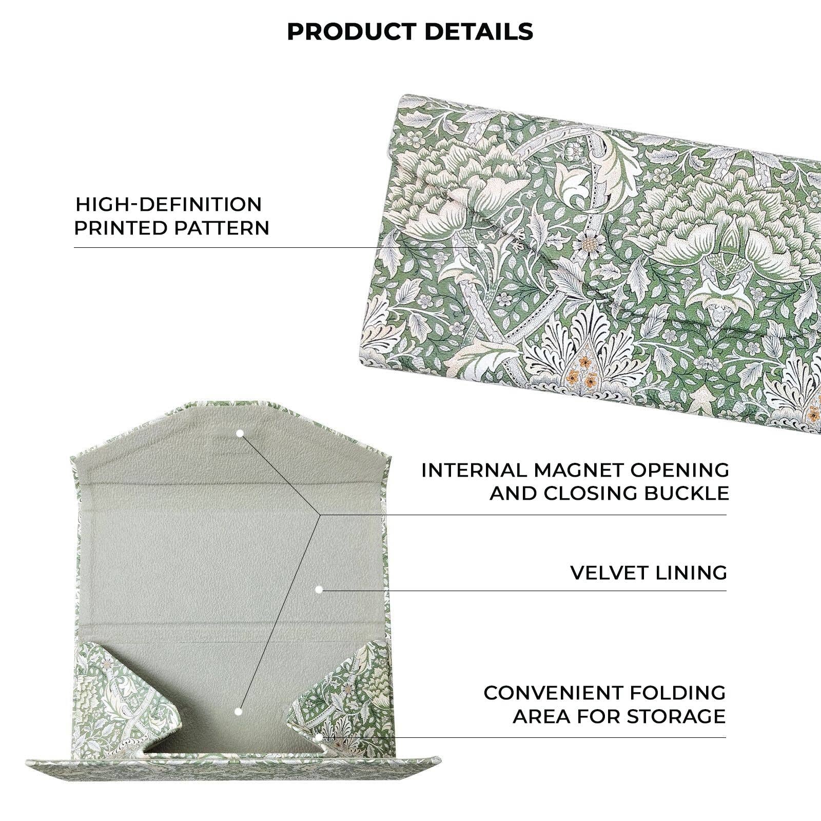 The Birth of Venus Glasses Case | Vegan Folding Hard Shell-Real Sic-The Bullish Store