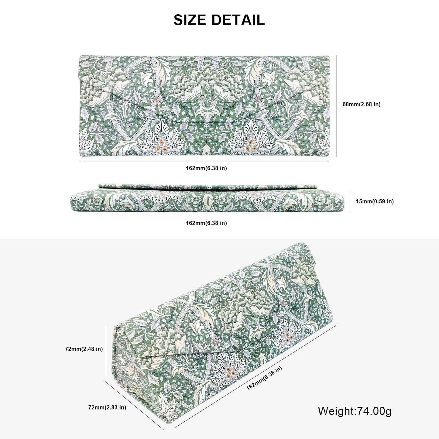 The Birth of Venus Glasses Case | Vegan Folding Hard Shell-Real Sic-The Bullish Store