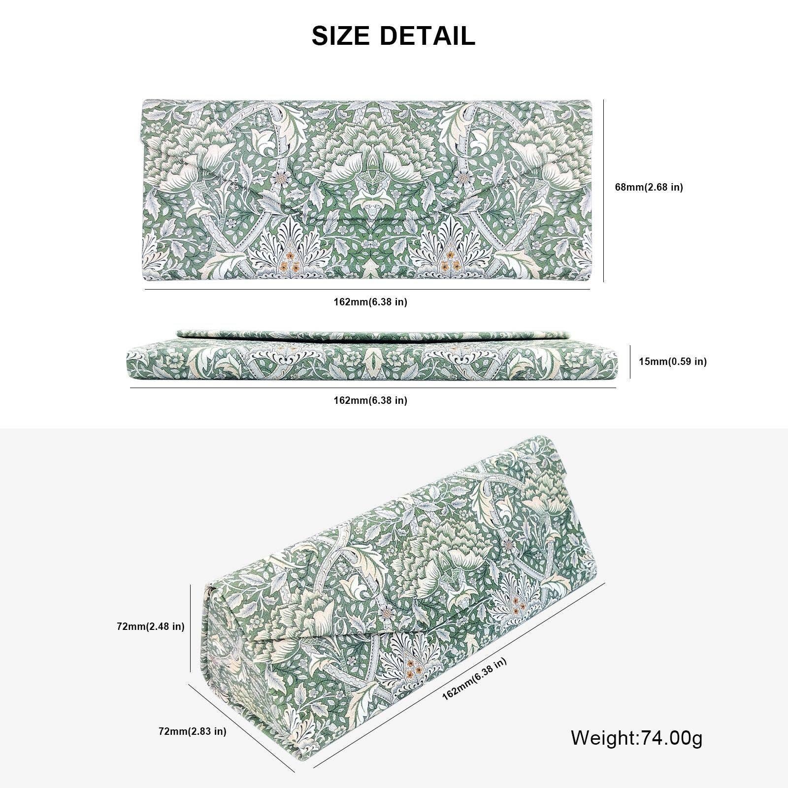 The Birth of Venus Glasses Case | Vegan Folding Hard Shell-Real Sic-The Bullish Store