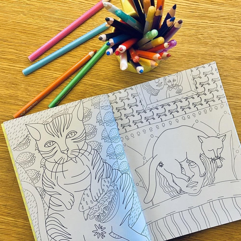 The Cat Butt Coloring and Activity Book | Gift for Cat Lovers