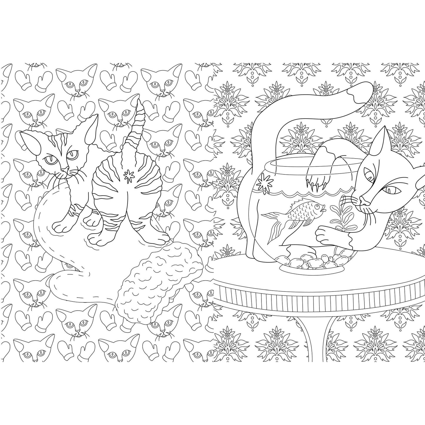 The Cat Butt Coloring and Activity Book | Gift for Cat Lovers