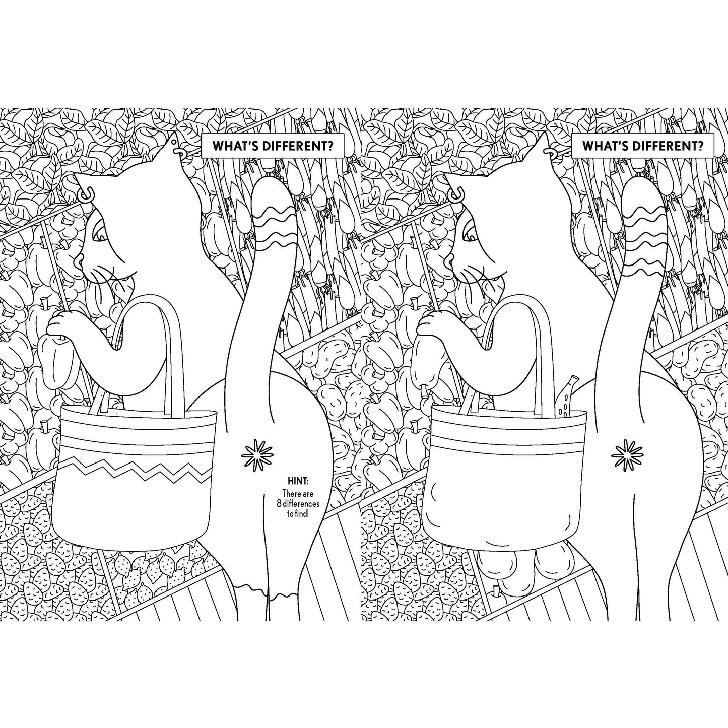 The Cat Butt Coloring and Activity Book | Gift for Cat Lovers