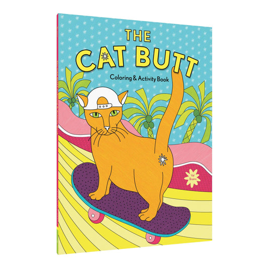 The Cat Butt Coloring and Activity Book | Gift for Cat Lovers