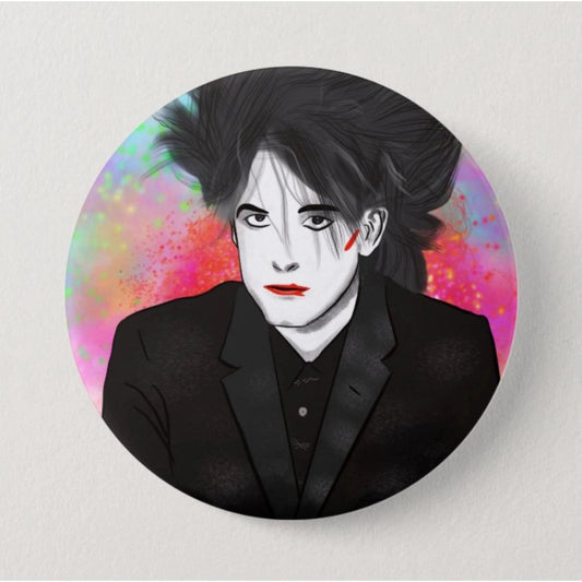 The Cure Robert Smith 1.5" Pinback Button
