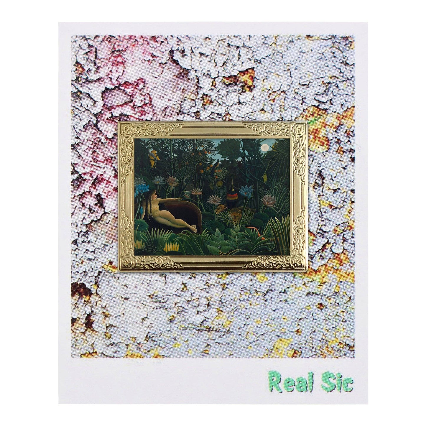 The Dream by Henri Rousseau Art Frame Pin | Museum Enamel Lapel Pin-Real Sic-The Bullish Store