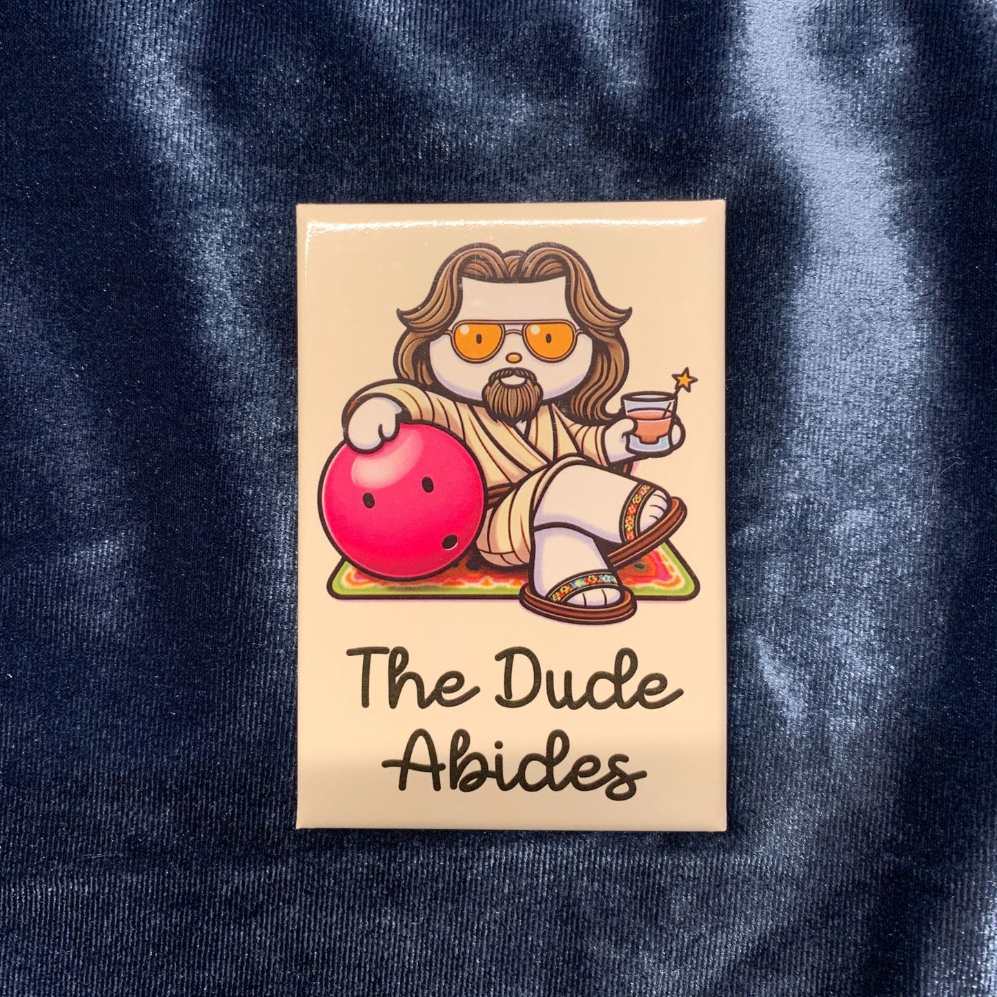 The Dude Abides Magnet | Refrigerator Magnetic Surface Decor