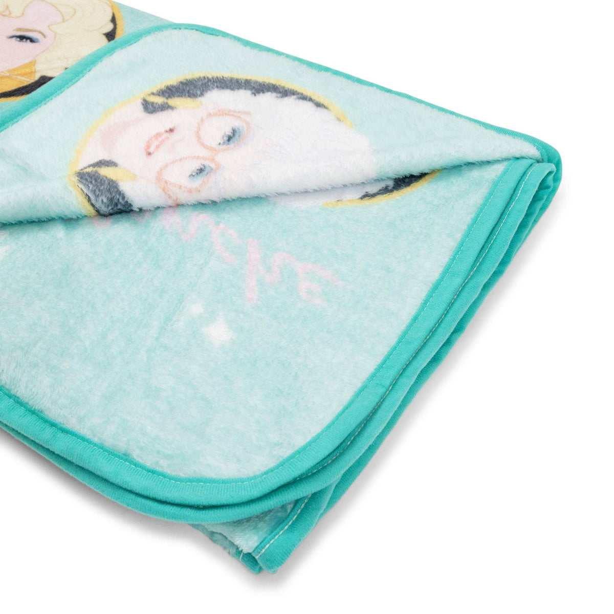 The Golden Girls Character Faces Fleece Throw Blanket | 45" x 60"