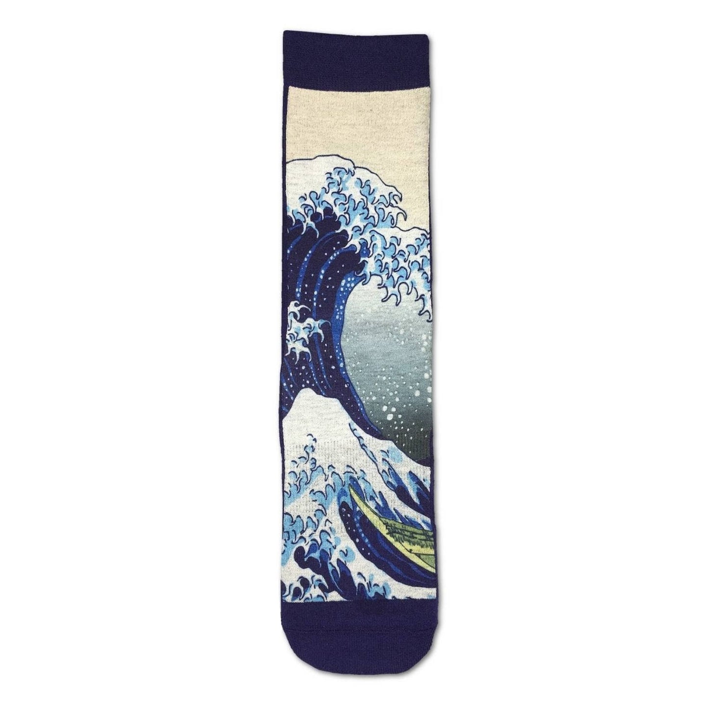 The Great Wave off Kanagawa Art Women’s Socks | Iconic Japanese Wave Crew Socks