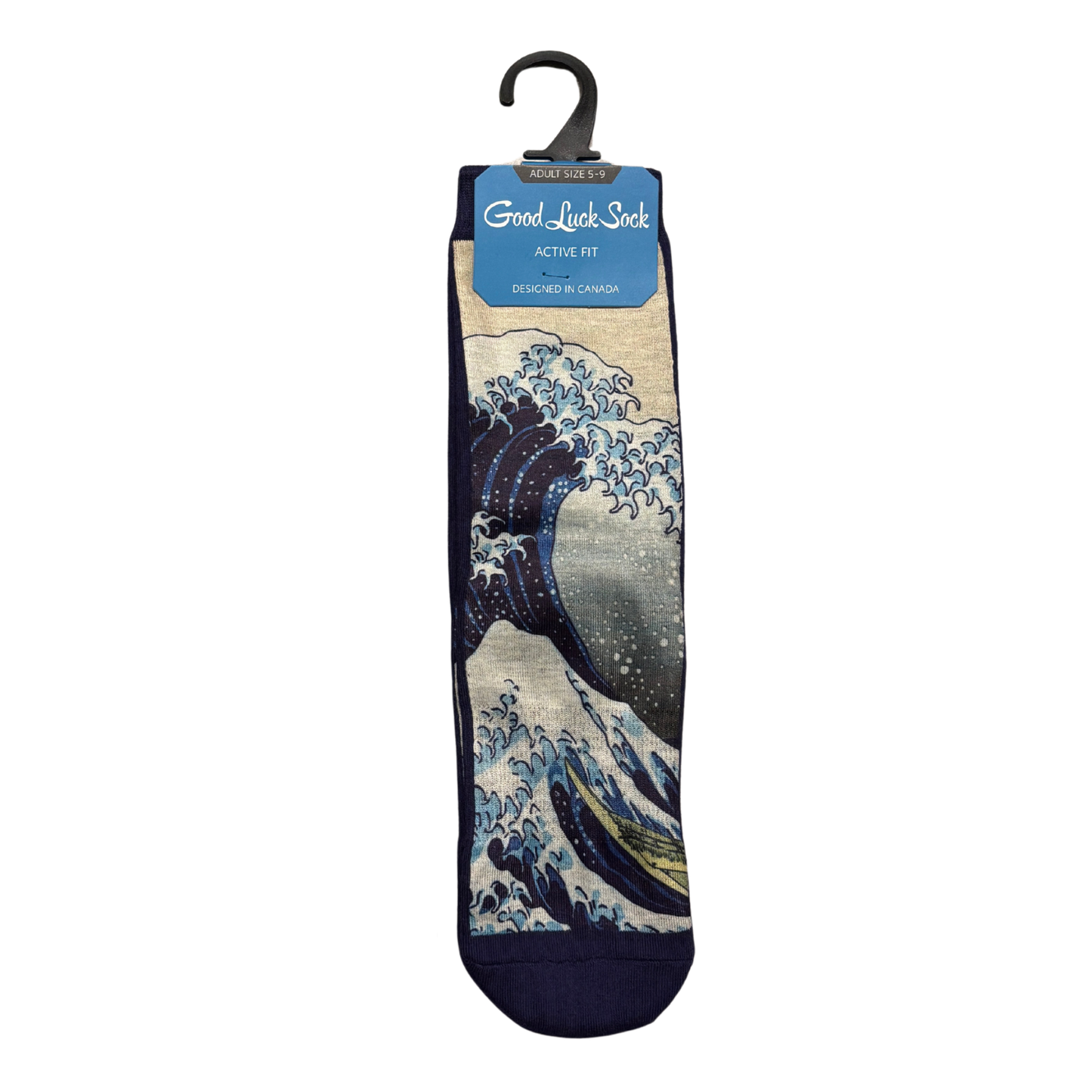 The Great Wave off Kanagawa Art Women’s Socks | Iconic Japanese Wave Crew Socks