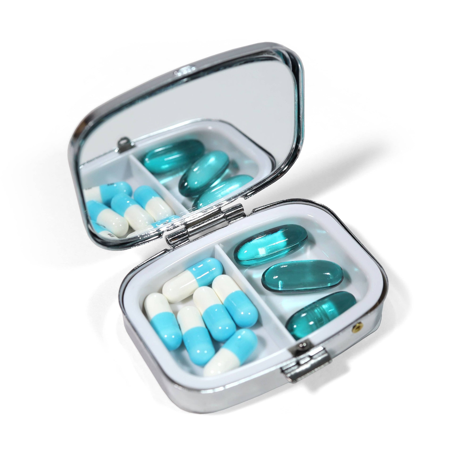 The Horrors Persist but So Do I Funny Metal Pill Box