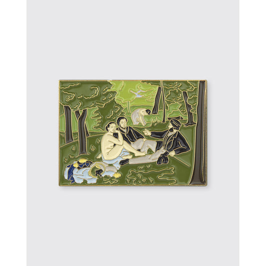 The Luncheon on the Grass Enamel Pin | Soft Lapel Pin | 1.25" x 1.75"