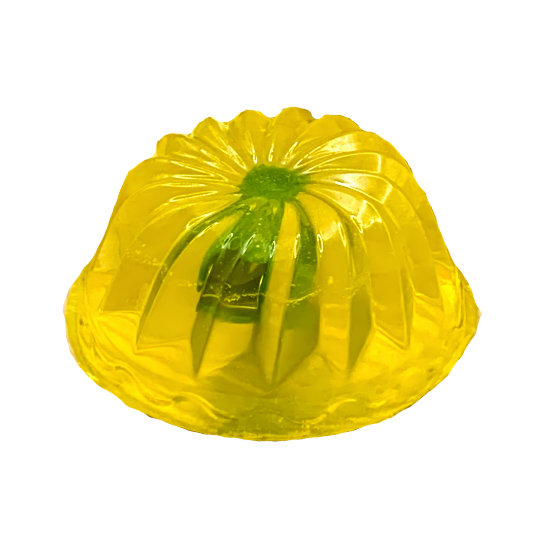 The Office Inspired "Stapler in Gelatin" Mold Soap in Lemon Scent | Jelly Dessert Shaped Funny Soap Gift