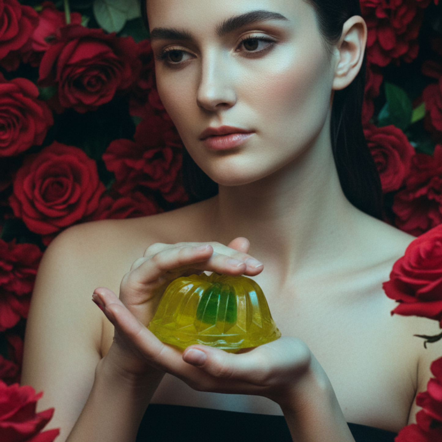 The Office Inspired "Stapler in Gelatin" Mold Soap in Lemon Scent | Jelly Dessert Shaped Funny Soap Gift