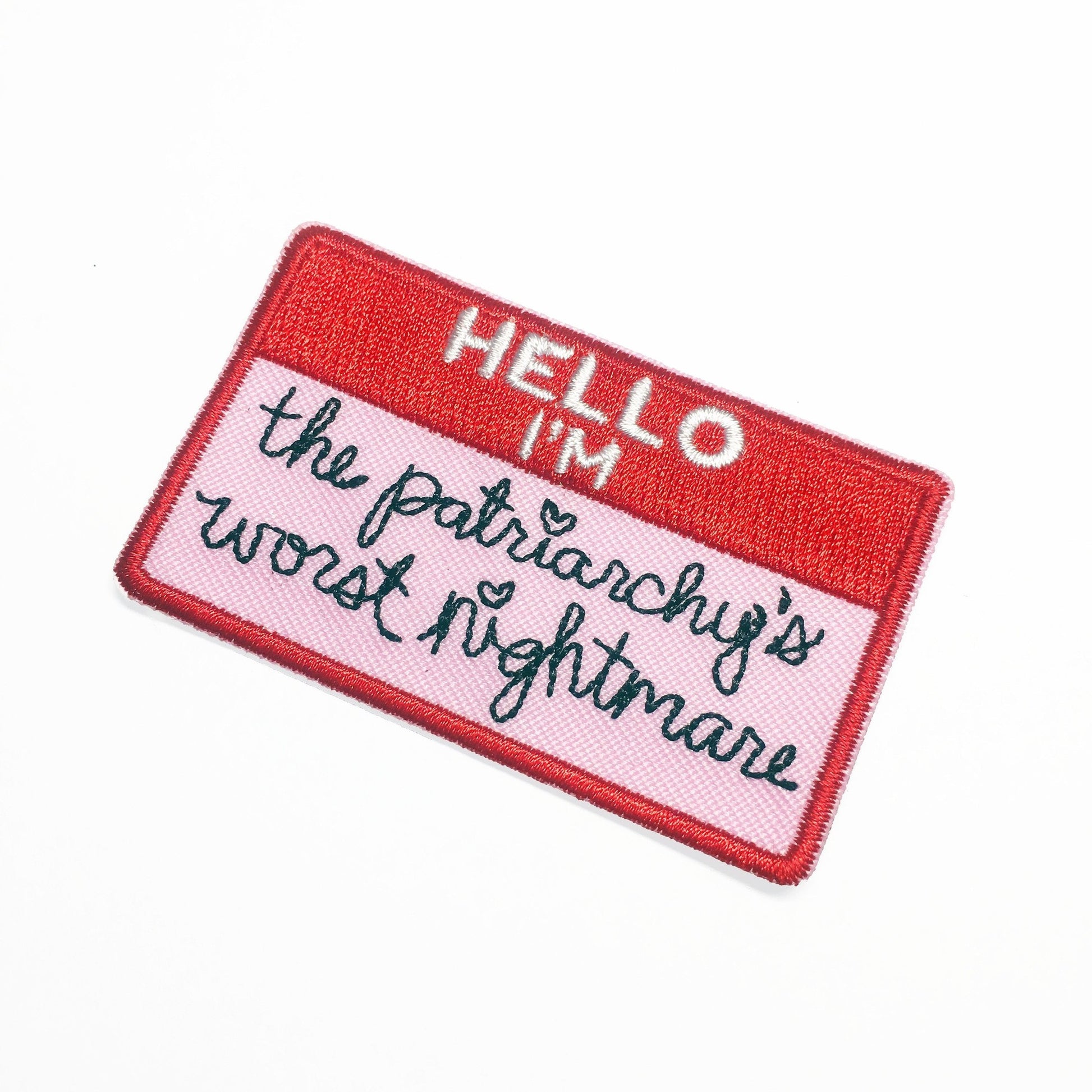 The Patriarchy's Worst Nightmare Iron-On Patch