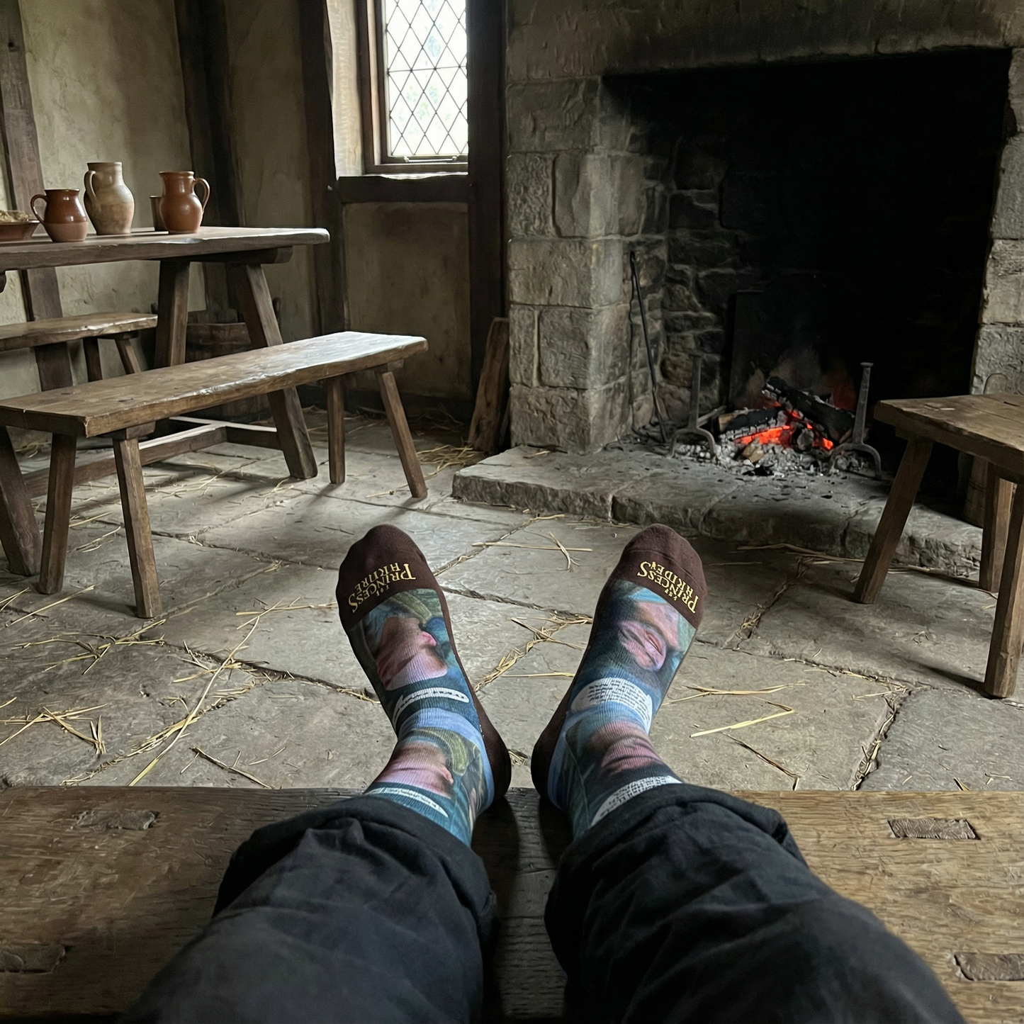 The Princess Bride Inconceivable Men's  Socks | Movie Quote Crew Socks