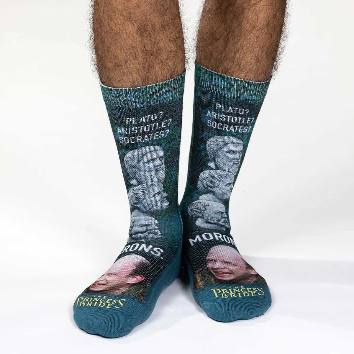 The Princess Bride “Morons” Men's Socks | Funny Movie Quote Socks