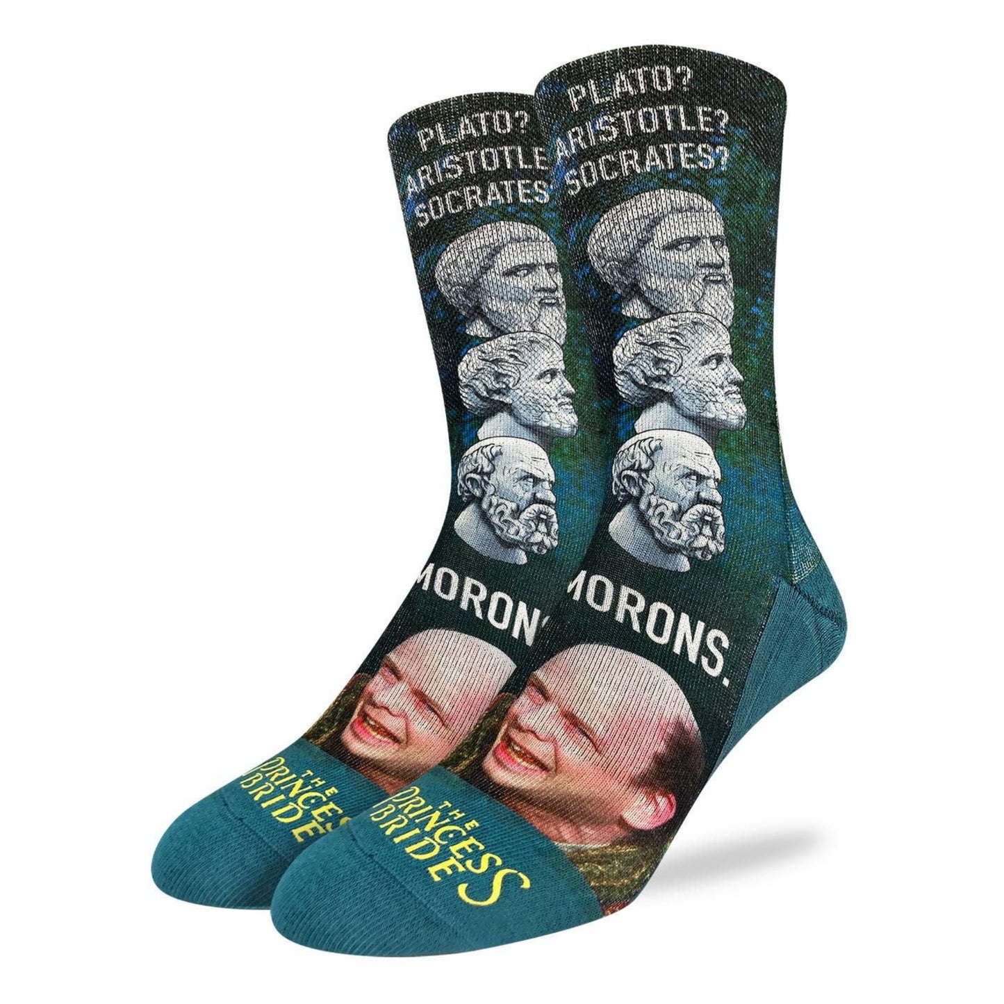 The Princess Bride “Morons” Men's Socks | Funny Movie Quote Socks