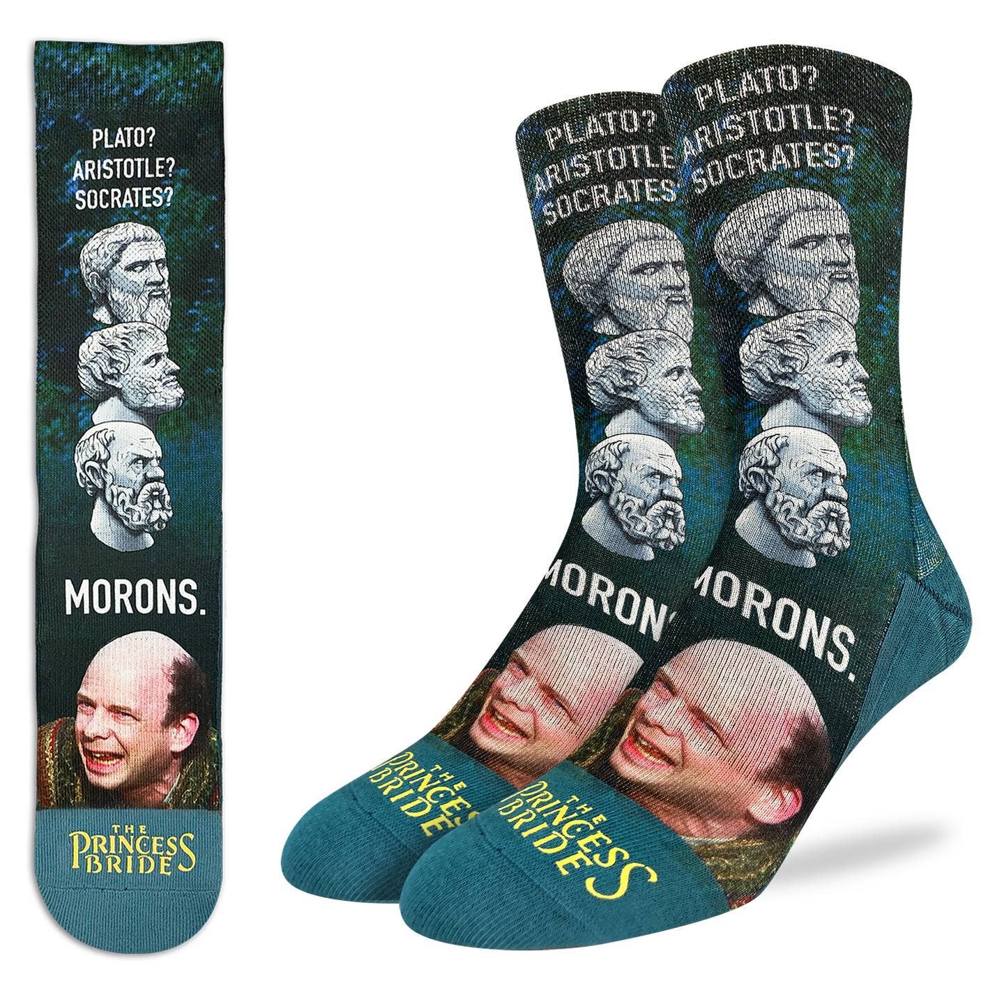 The Princess Bride “Morons” Men's Socks | Funny Movie Quote Socks