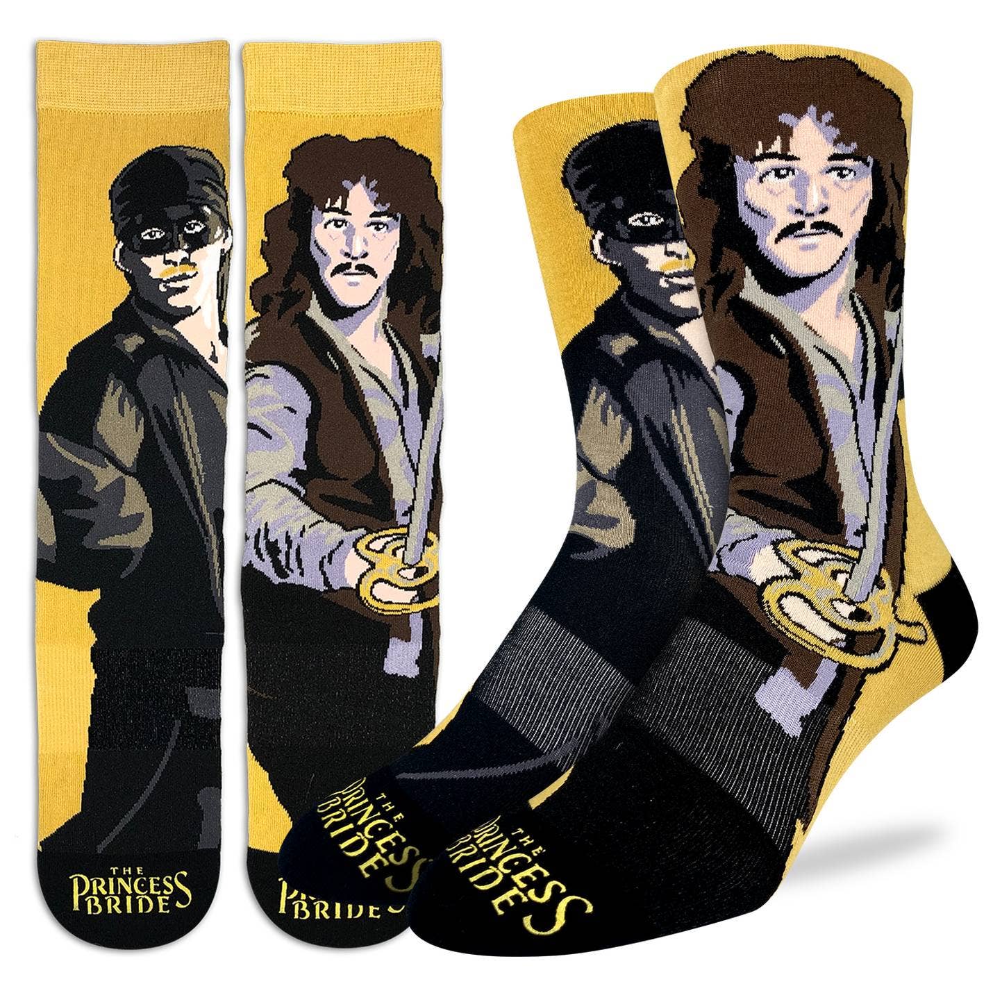 The Princess Bride Westley & Inigo Montoya Men's Socks | Movie Character Crew Socks