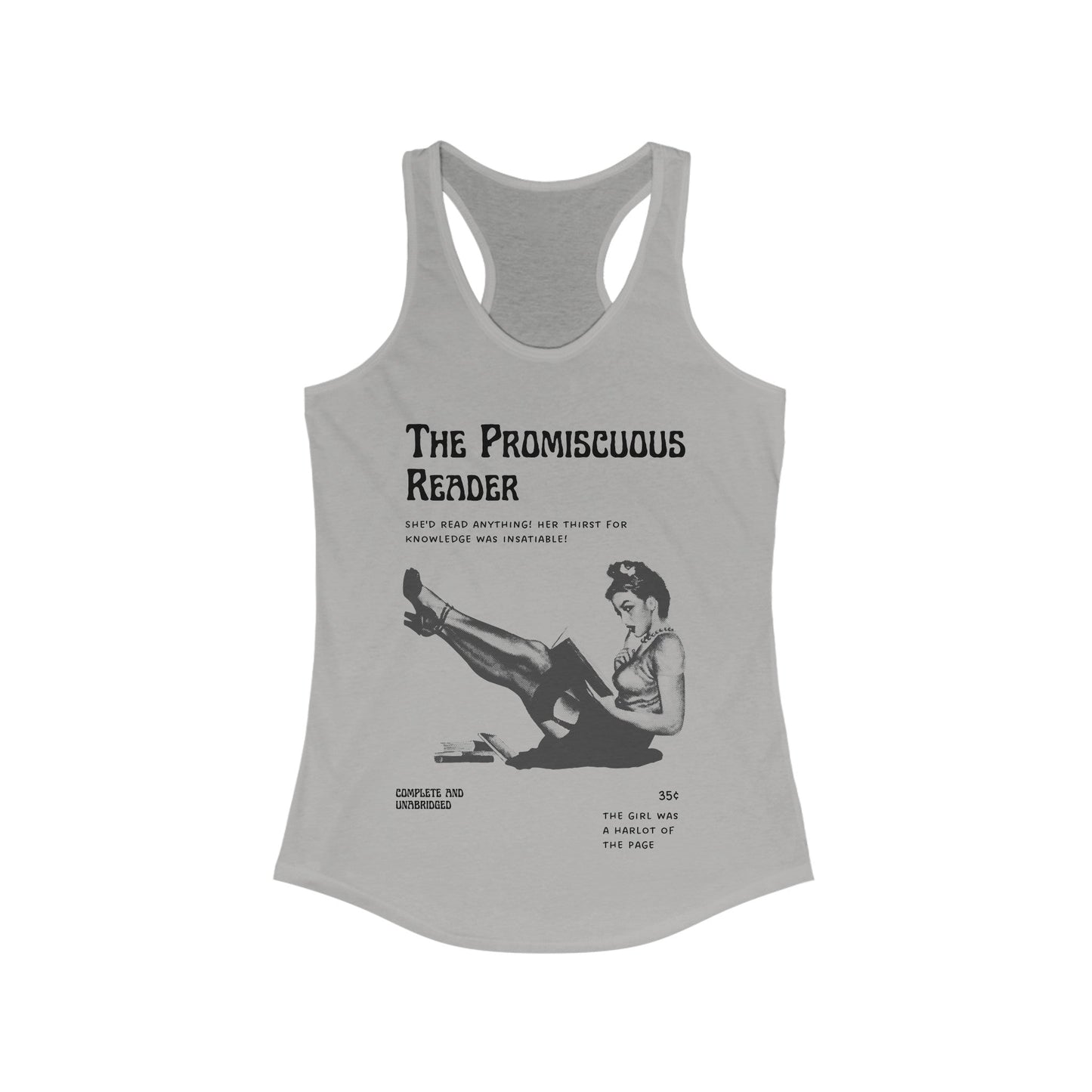 The Promiscuous Reader Women's Ideal Racerback Tank