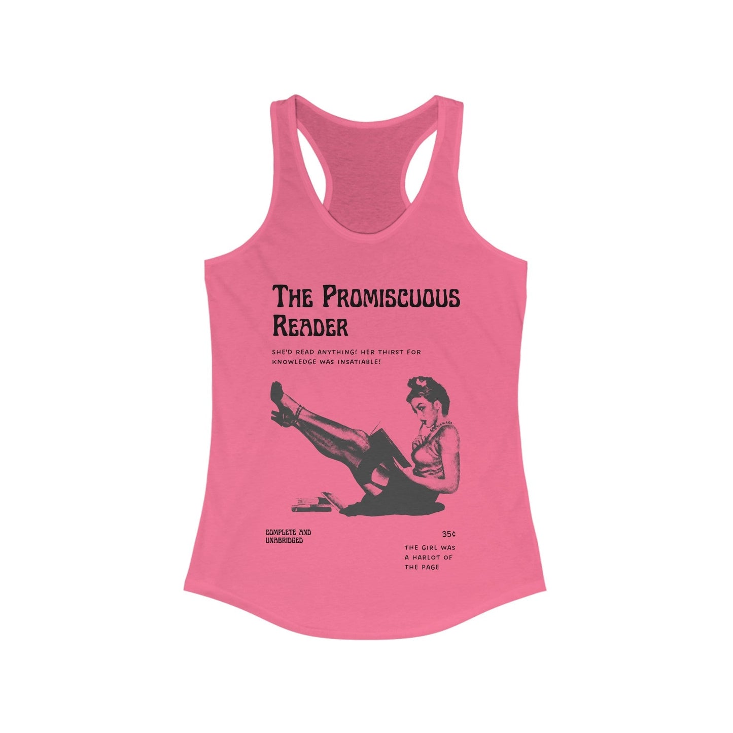 The Promiscuous Reader Women's Ideal Racerback Tank