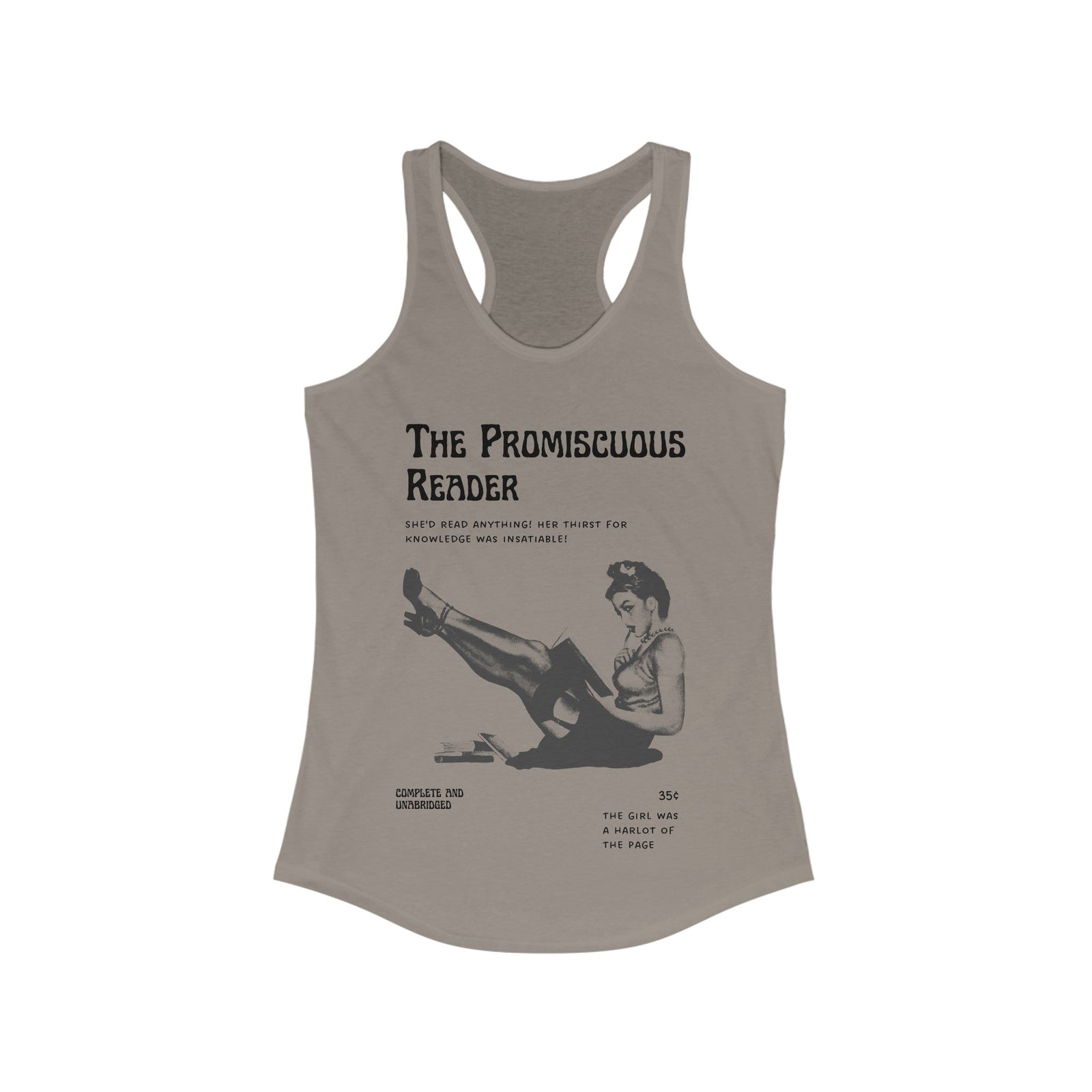 The Promiscuous Reader Women's Ideal Racerback Tank