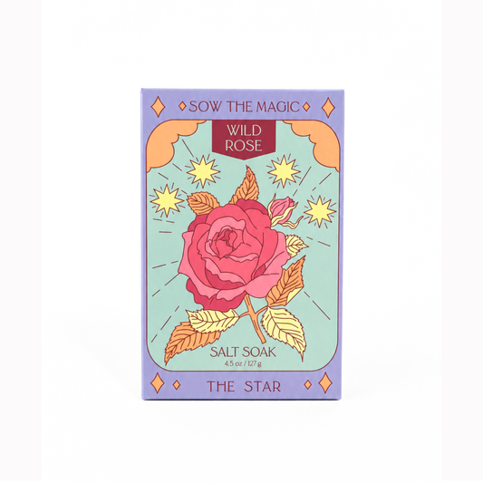 The Star Wild Rose Salt Soak-Sow the Magic-The Bullish Store