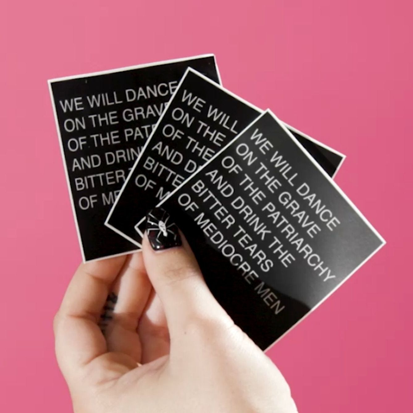 The Sticker Museum + 8 Feminism & Politics Stickers Bundle
